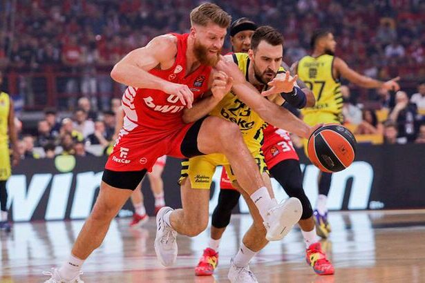 (ÖZET) Olympiakos - Fenerbahçe Beko maç sonucu: 84-72 | Final Four bileti Olympiakos'un