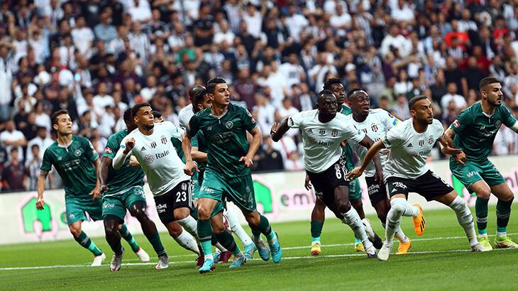 Beşiktaş büyük avantajı kaybetti! ÖZET | Beşiktaş-Konyaspor maç sonucu: 3-3
