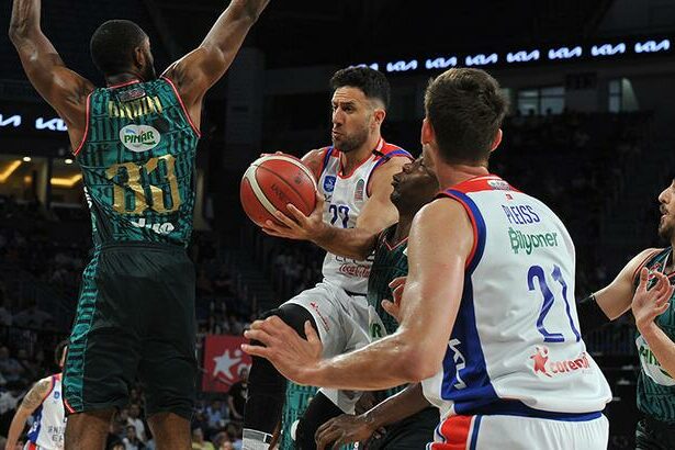 (ÖZET) Anadolu Efes - Pınar Karşıyaka maç sonucu: 82-78 | Final serisinde ilk maç Efes'in!