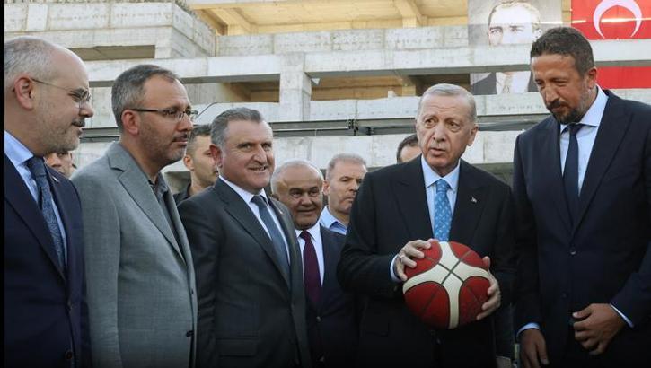Cumhurbaşkanı Erdoğan: Basketbol Gelişim Merkezi’ni 2024 yılında hizmete sunmayı planlıyoruz