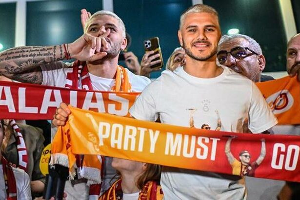 Galatasaray, Mauro Icardi'yi KAP'a bildirdi! Arjantinli golcü, İstanbul'a geldi!