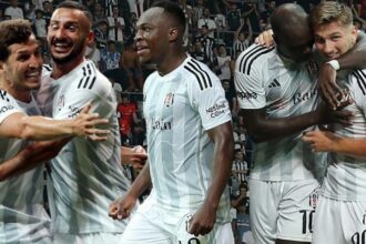 (ÖZET) Beşiktaş - Tirana maç sonucu: 3-1 | Avantajı Semih Kılıçsoy getirdi!