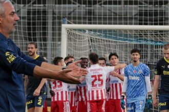 (ÖZET) Fenerbahçe-Kızılyıldız hazırlık maçı sonucu: 1-3