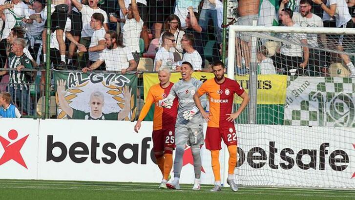 Zalgiris Vilnius-Galatasaray maçına damga vuran hata! Taraftarları şok etti