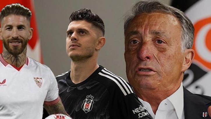 Beşiktaş Başkanı Ahmet Nur Çebi'den çarpıcı sözler! 'Rashica'ya baskı yaptılar', 'Ramos için söylenenler doğru değil'