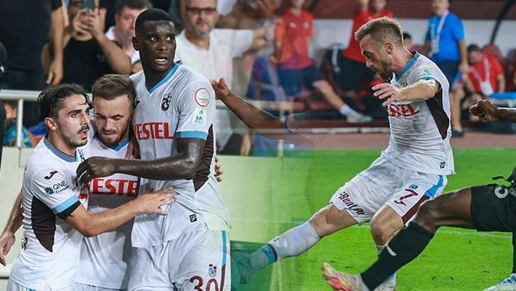 Trabzonspor'da Edin Visca 3 sezon sonra başardı! Onuachu ise süper başladı