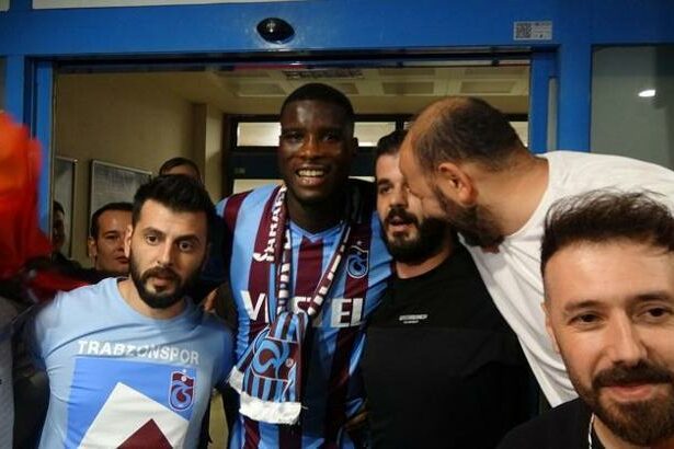 Trabzonspor'un yeni golcüsü Paul Onuachu, Türkiye'ye geldi!