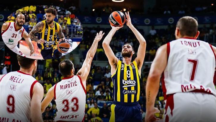 FENERBAHÇE PES ETMEDİ, UZATMALARDA KAZANDI! (ÖZET) Fenerbahçe Beko-Armani Milano maç sonucu: 85-82