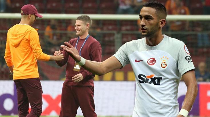 Galatasaray'da Hakim Ziyech geri döndü! Bayern Münih'e karşı sahada...