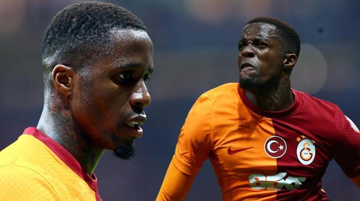 Galatasaray'da Zaha sahnede! 11'deki ilk maçında müthiş gol...