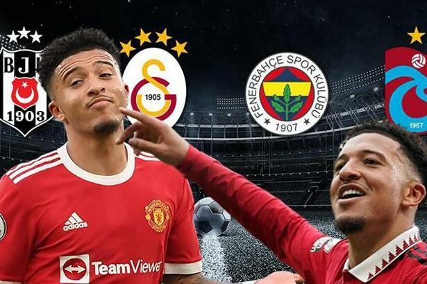 Manchester United'ın yıldızı Jadon Sancho'ya Süper Lig'den talip!