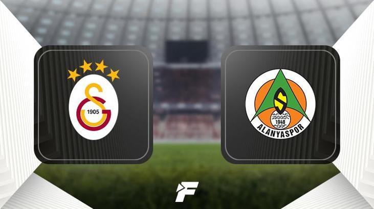 Galatasaray - Alanyaspor maçı ne zaman, saat kaçta ve hangi kanalda? (İlk 11'ler)