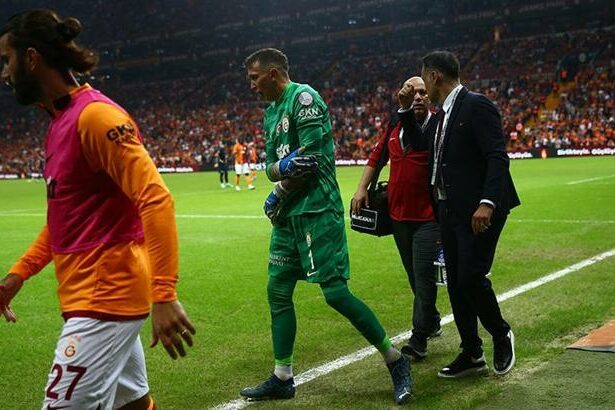 Galatasaray'da Fernando Muslera şoku! Oyuna devam edemedi...