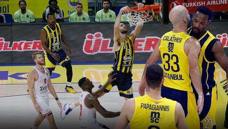 (ÖZET) Fenerbahçe Beko - Olympiakos maç sonucu: 79-77