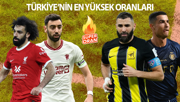 Al Ittihad'ın konuğu Al Nassr, Premier Lig'de Liverpool ve Manchester United sahada! Türkiye'nin en yüksek iddaa oranları bu maçlarda...