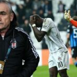 Beşiktaş, Avrupa'da dağıldı! Rıza Çalımbay'ın serisi sona erdi...