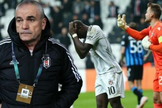 Beşiktaş, Avrupa'da dağıldı! Rıza Çalımbay'ın serisi sona erdi...