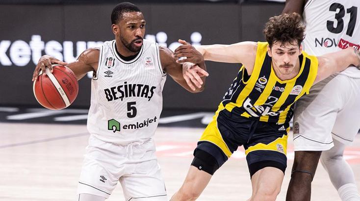 Beşiktaş Emlakjet - Fenerbahçe Beko maç sonucu: 68-64 | Olaylı derbi Kartal'ın!