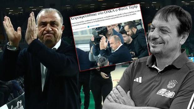 Fatih Terim, Panathinaikos taraftarıyla ilk kez buluştu! Önce övgü sonra tepki: 'Alkış ve şiddetli protesto!' | Fatih Terim'den cevap: 'Başka bir şey beklemezdim'