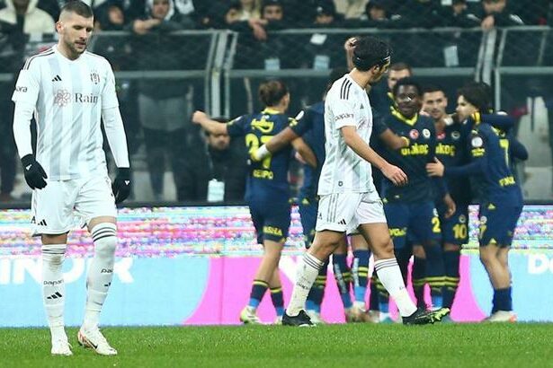 Fenerbahçe, Dolmabahçe'den zirveye! Kartal, havlu attı...