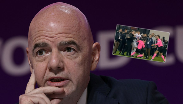 FIFA Başkanı Gianni Infantino, Halil Umut Meler'e yapılan saldırıyı kınadı