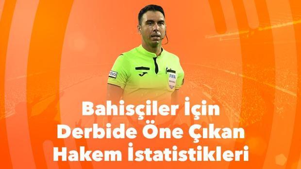 İddaacılar buraya mutlaka göz atsın! Fenerbahçe-Galatasaray derbisinde öne çıkan hakem istatistikleri...