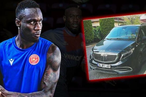 Mbaye Diagne'ye büyük şok! Şoförü lüks arabasını çaldı...