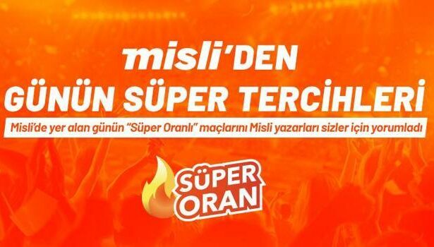 Misli'den Günün Süper İddaa Tercihleri (19 Aralık 2023)