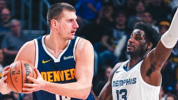 NBA'de Gecenin Sonuçları: Nikola Jokic tarihe geçti! Denver, Memphis'i farklı yendi...