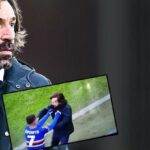 Sampdoria-Lecco maçında dikkat çeken anlar! Pirlo ve Esposito...