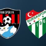 Vanspor-Bursaspor maçı olumsuz hava koşulları sebebiyle ertelendi