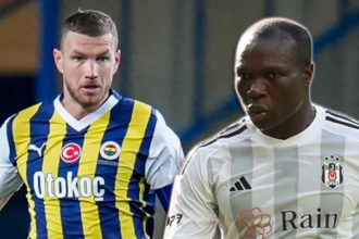 Vincent Aboubakar mı? Edin Dzeko mu? Beşiktaş-Fenerbahçe maçında...