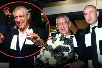 Beşiktaş'ın yeni teknik direktörü Fernando Santos, İstanbul'da!