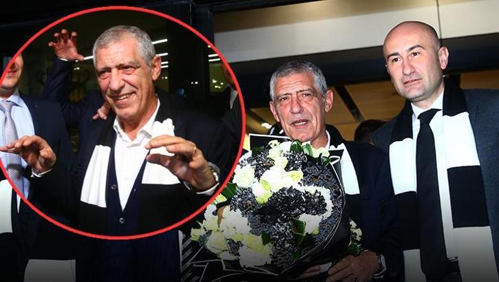 Beşiktaş'ın yeni teknik direktörü Fernando Santos, İstanbul'da!