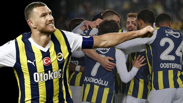 Fenerbahçe'de Edin Dzeko durdurulamıyor! İnanılmaz performans