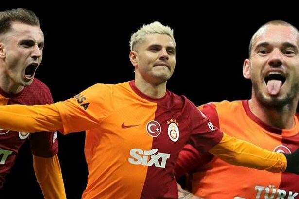 Kerem Aktürkoğlu'nun gecesi! Duble yaptı, Wesley Sneijder'e selam gönderdi!