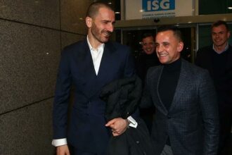 Leonardo Bonucci, Fenerbahçe için İstanbul'da!