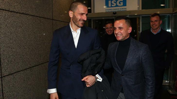 Leonardo Bonucci, Fenerbahçe için İstanbul'da!