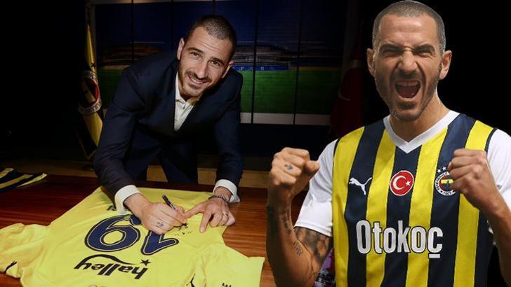 Leonardo Bonucci resmen Fenerbahçe'de! Formayı giydi