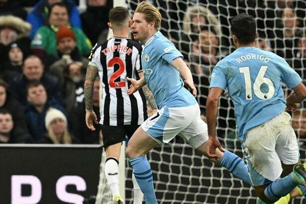 Newcastle United - Manchester City maç sonucu: 2-3 | Geri dönüşlerin maçında kazanan City!