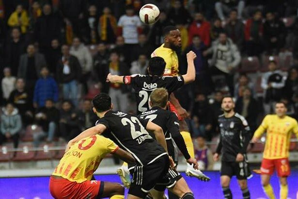 (ÖZET) Kartal'a Kayseri'de Burak Yılmaz engeli! Kayserispor - Beşiktaş maç sonucu: 0-0