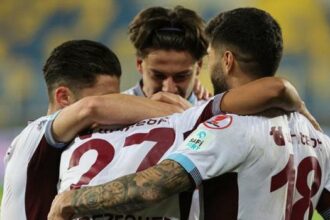 Trabzonspor bu sezon ilk kez geri dönüşe imza attı