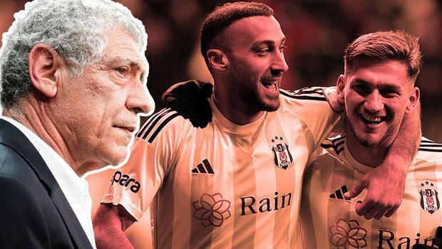 Beşiktaş'ta Fernando Santos, Cenk Tosun'a sahip çıktı: Sezon sonunda raporumu sunacağım