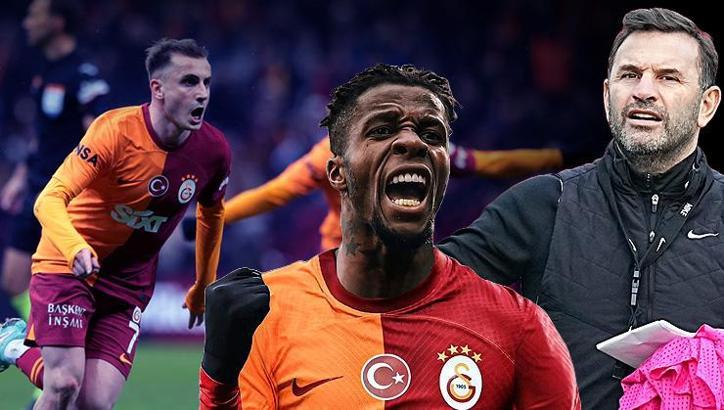 Galatasaray'da Okan Buruk'tan Kerem Aktürkoğlu kararı! Wilfried Zaha beklemede...