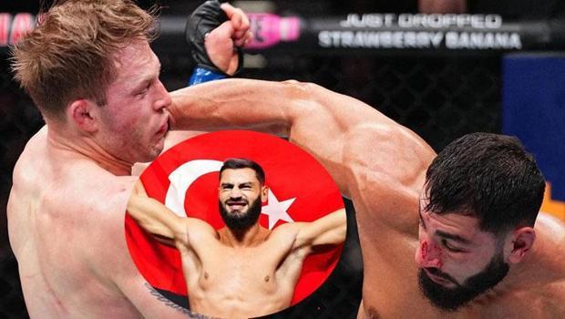 İbo Aslan, UFC'deki ilk maçında Anton Turkalj'i nakavt etti