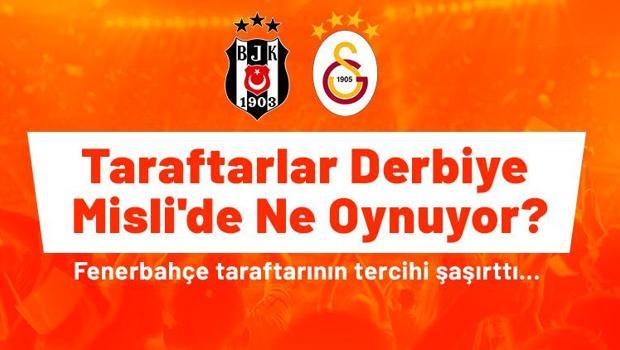 Taraftarlar Beşiktaş-Galatasaray derbisine ne oynuyor? Misli'de öne çıkan iddaa tercihleri...