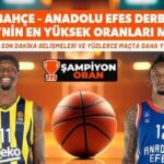 Euroleague'de Türk derbisine en yüksek iddaa oranları Misli'de! Son dakika gelişmeleri, Şampiyon Oran, canlı yayınlar ve daha fazlası...