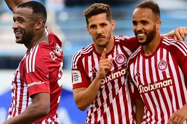 Fenerbahçe maçı öncesi Olympiakos'tan Lamia'ya karşı farklı galibiyet