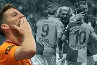 Galatasaray'ın hücum üçlüsünden 150 gollük katkı! Mauro Icardi, Dries Mertens ve Kerem Aktürkoğlu...