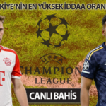 Şampiyonlar Ligi'nde DEV EŞLEŞME, son haberler burada! Bayern-Real maçına Türkiye'nin en yüksek iddaa oranları Misli'de...